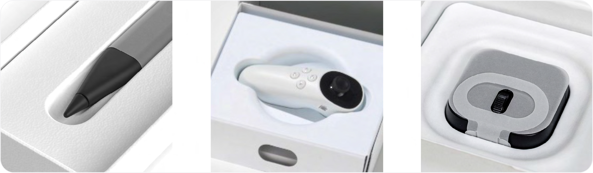 Examples of cavities from Microsoft packaging.